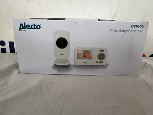 Alecto DVM-71 – Babyphone mit Kamera – Temperaturanzeige – Weiß