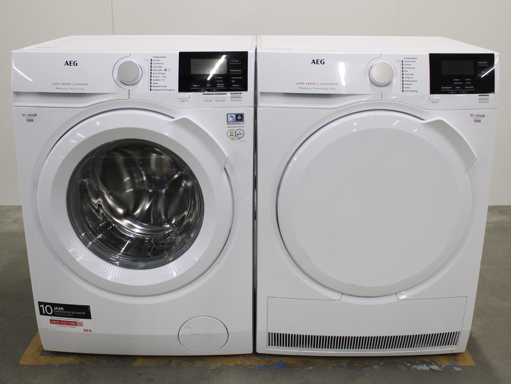 AEG 6000 Series | Lavamat ProSense Technology Wasmachine & AEG 6000 Series | Lavatherm ProSense Technology Wasdroger
