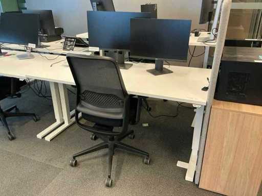 Biurko regulowane elektrycznie (2x)