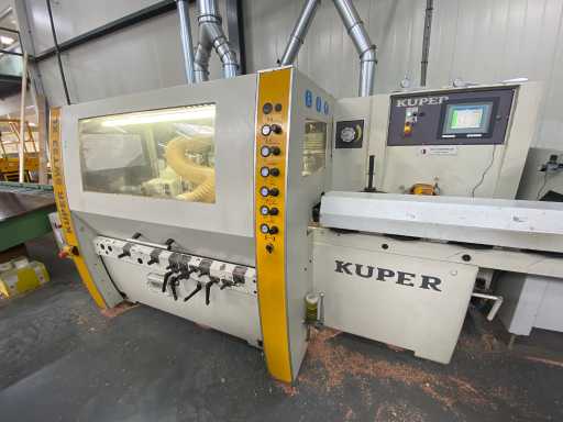 Kuper - SWT 23 XL-5R - Four-sided profiling and planing machine - 2008
