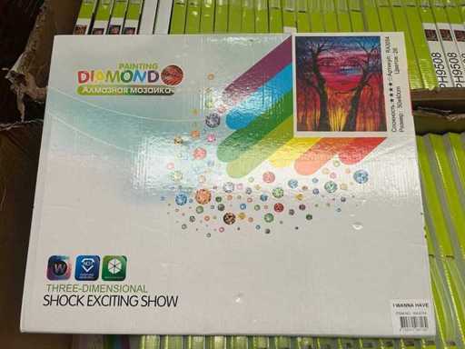 I-Möchte Diamantmalerei inklusive Werkzeuge 40x50 cm (51x) haben.