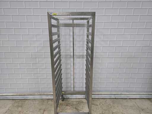 Stalowy wózek półkowy