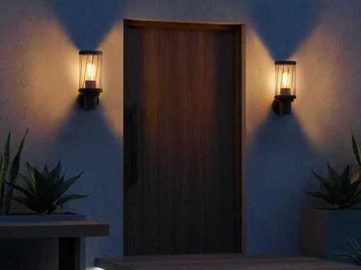 8 x Wakiki 50 lampe d’extérieur noire