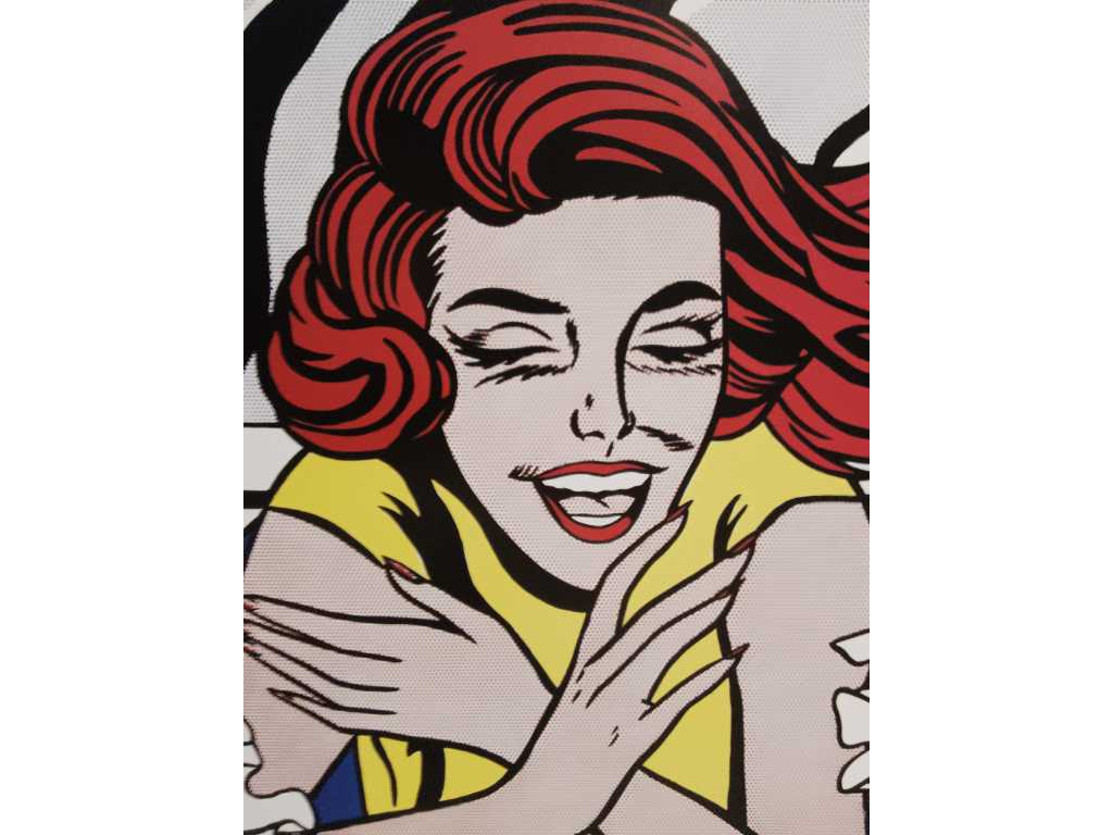 Roy lichtenstein “Girl in Window”