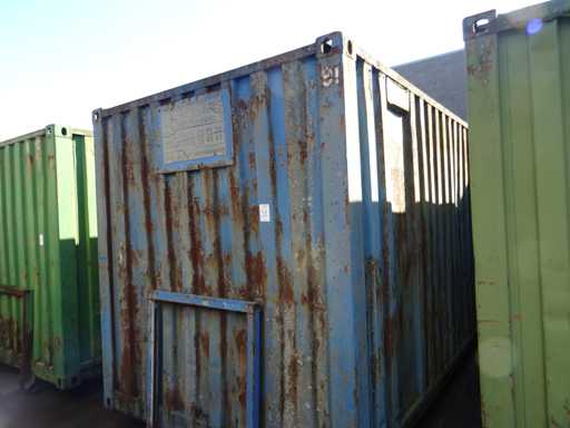 Poubelle à câble fermé