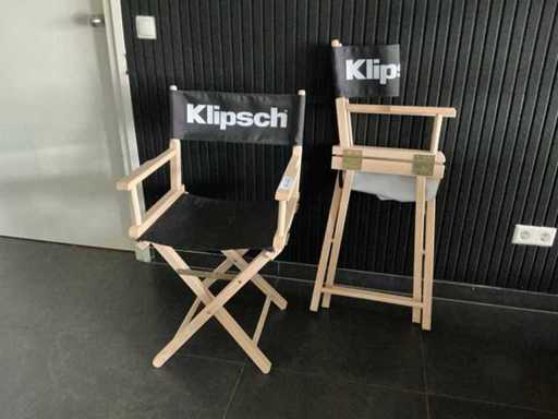Klipsch Regisseursstoel (2x)