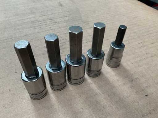 Snap-on Verschillende aandrijf zeskant dopsleutel