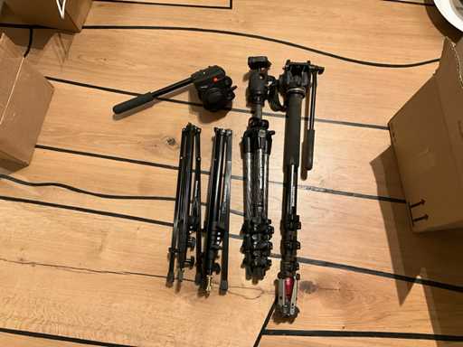 Manfrotto Tripod & support (4x)