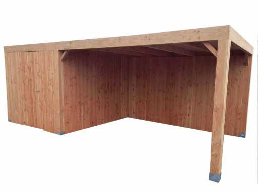 Verand? cu depozitare 314x750x244 cm