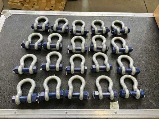 Lotto grande Manette, 5/8", nuovo!! (20x)