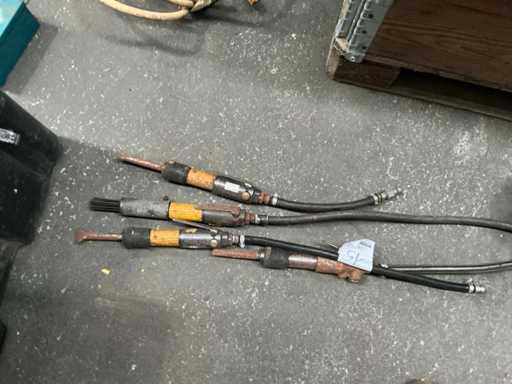 Pneumatische boorhamer (4x)