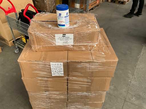 Konix Hand en huid reinigingsdoekjes pot 100 stuks (216x)