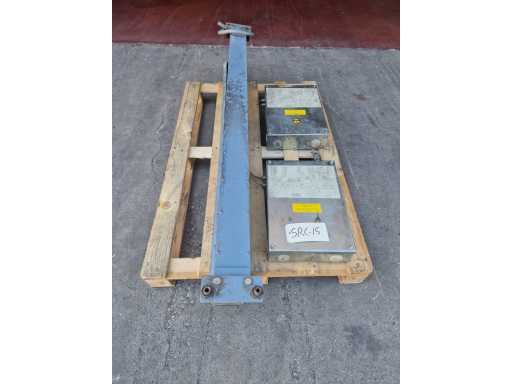 2004 HEESEMANN MFA 8 Plateau de ponçage pour ponceuse à bande large