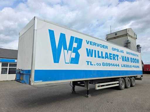 Van Hool – zamknięta przyczepa 3-osiowa