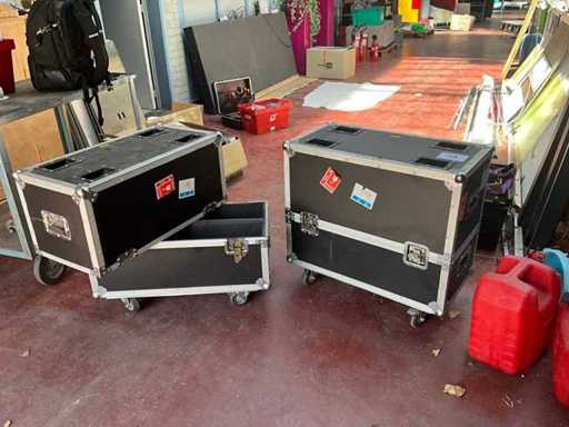 Flight case (2x)