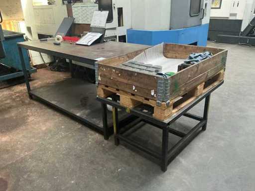 Metalen tafel