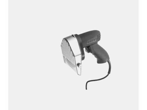 HENDI - Professionele elektrische kebab mes keukenlijn 80W, 2 roestvrijstalen messen, capaciteit 30 kg/u 