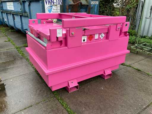 VDZM 100 combi Rezervor orizontal de combustibil + Adblue