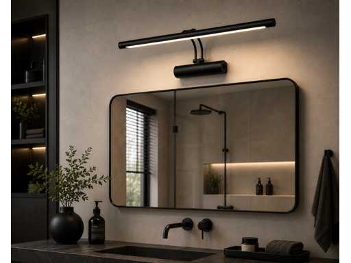2 x lustro LED / światło malarskie 12W – 4200K Neutralna biel - – IP45 – ANKA-12