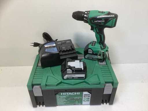 Hitachi DS18DBSL Bohrer/Schraubendreher mit Gehäuse, 2× 5,0Ah Akku und Batterieladegerät