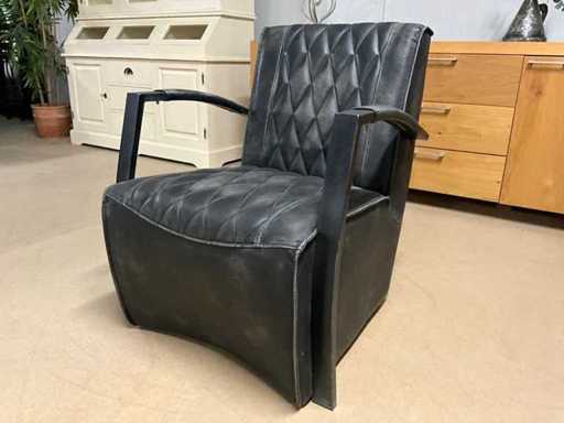 Fauteuil en cuir