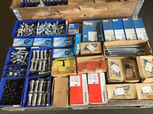 Pallets of fasteners (6x)