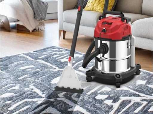 Techwood Aspirateur Nettoyeur/Détacheur TAN-20LP, Rouge, 1200 W, 20 litres, 87 décibels