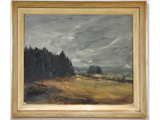 Omer Courtoy - oil on canvas - low adjustment