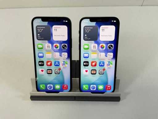 Apple iPhone 12 - 64 GB - Black (2x)