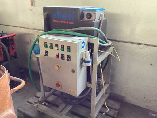 Asbestos removal suction filter