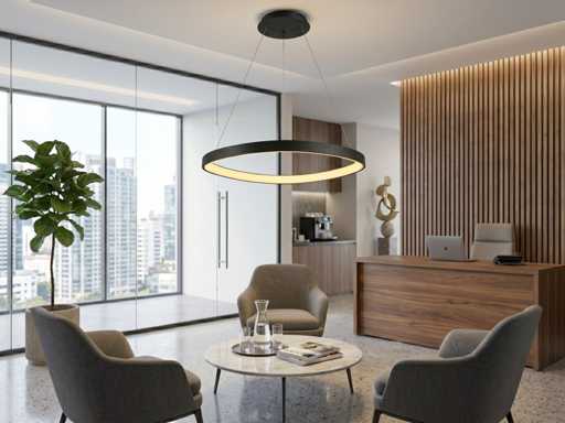 Auren Black Pendant Lamp 62cm 50W LED CCT 3 Color & 3 Steps Dimming(1x)