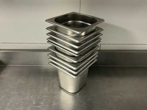 Gastronormbak 1/6 (9x)