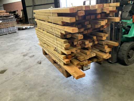 Lot de grinzi de pin 80-180x6,5x4,5 cm