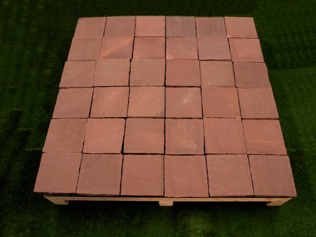 Natural stone tiles 14m²