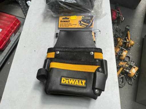 Sacoche de ceinture en cuir DeWalt DT8307 pour pantalon de travail (7x)