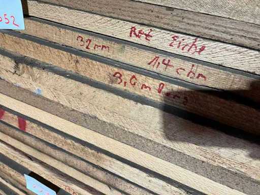 Red Oak Sawn Timber Grade I/ II Wood