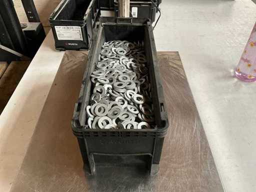 Würth 11.94kg Flat washer D12 in stackable bin