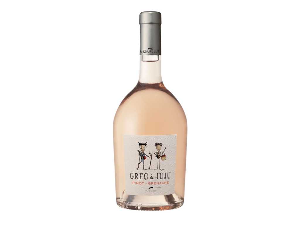 Greg et juju grenache et Pinot noir - Vin rosé (30x)