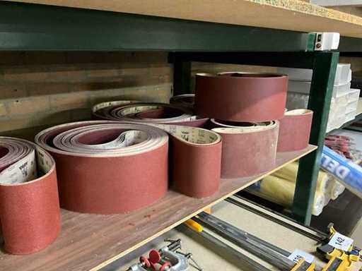 MIRKA Jepuflex Beaucoup de bandes ponçables différentes