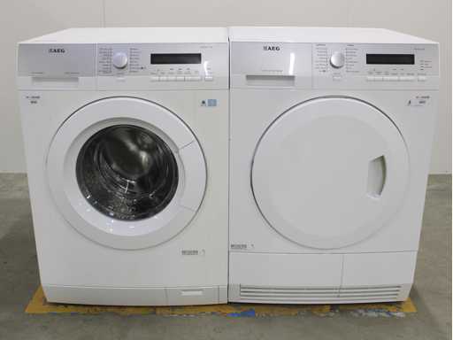 Machine à laver exclusive Protex AEG Lavamat & sèche-linge AEG Lavatherm Protex