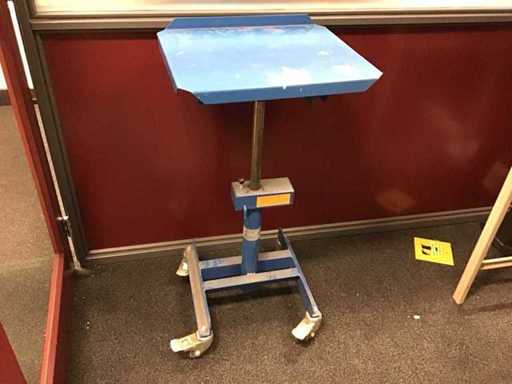 Mobiele in hoogte verstelbare Werktafel