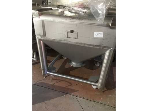 BSI - NGV 21 - Edelstahlbehälter 500 Liter