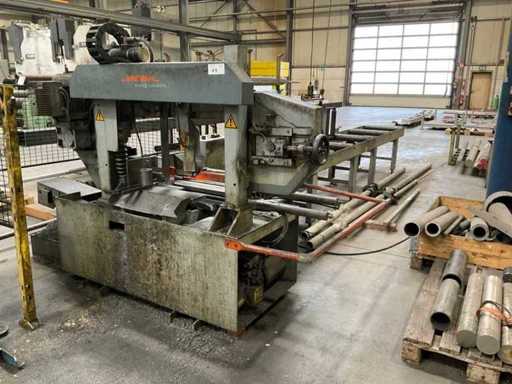 Mebaeco - Automatic band saw with roller conveyor