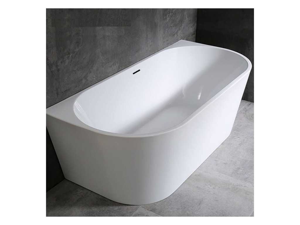 Saniclear freshline SK29019 - Semi-freestanding bathtub