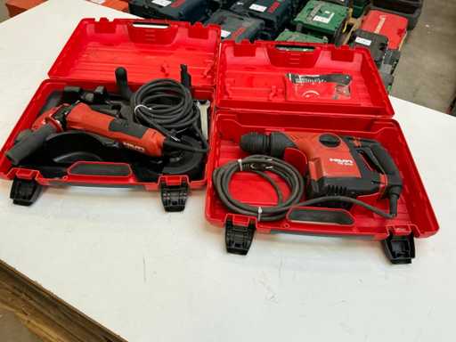 Hilti Elektrische gereedschappen (2x)