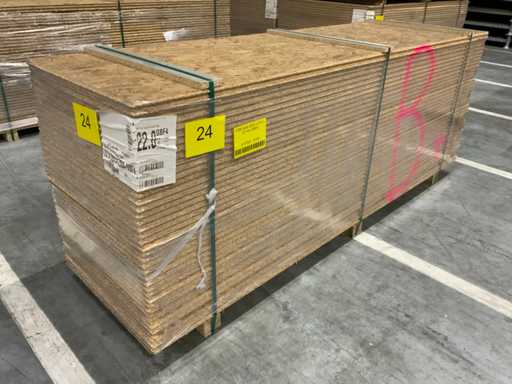 Plaque OSB 2500x675x22mm GBF4 (41x)