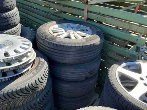 Reifen mit Alufelgen für Volvo XC (4x)