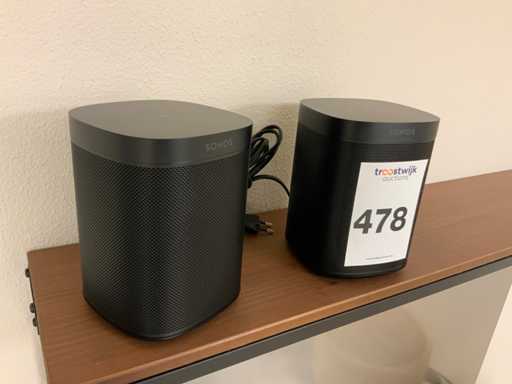 Sonos One Smart Speaker (2x)