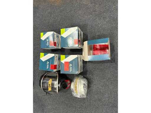 BartelsRieger Full Face Mask with 5x ABEK2HgP3 R D Filter (1x expired)