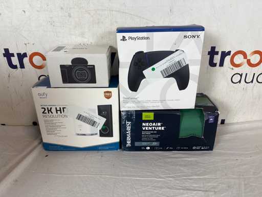 Sony Vlog Camera ZV-1 II | Eufy Deurbel | Sony Playstation Controller | Slaapmat